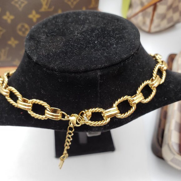 Gold Plated Necklace Chain - Picture 3 of 5